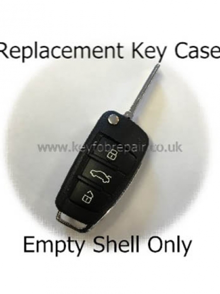  Audi 3 Button Flip Key Case With Blade